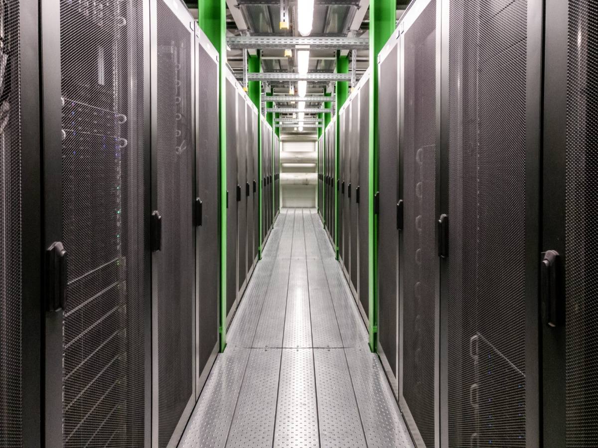 Sala de centro de datos